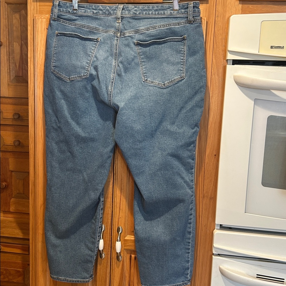 Talbots 16 petite slim ankle jeans; excellent condition! - Picture 2 of 7